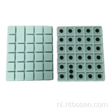 Vierkante knoppen elektrisch geleidend siliconen toetsenbord